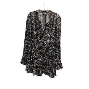 Lane Bryant Button Up Tunic Blouse 20